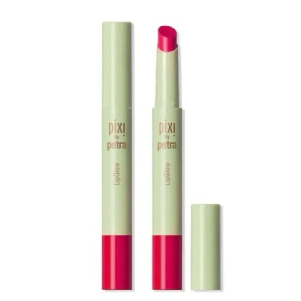NEW Pixi LipGlow Tinted Lip Balm Ruby‎ Dark Pink Shea Mango Glossy Hydrating